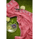 Exclusive Lightcoral Tissue Kanjivaram Saree by Abaranji